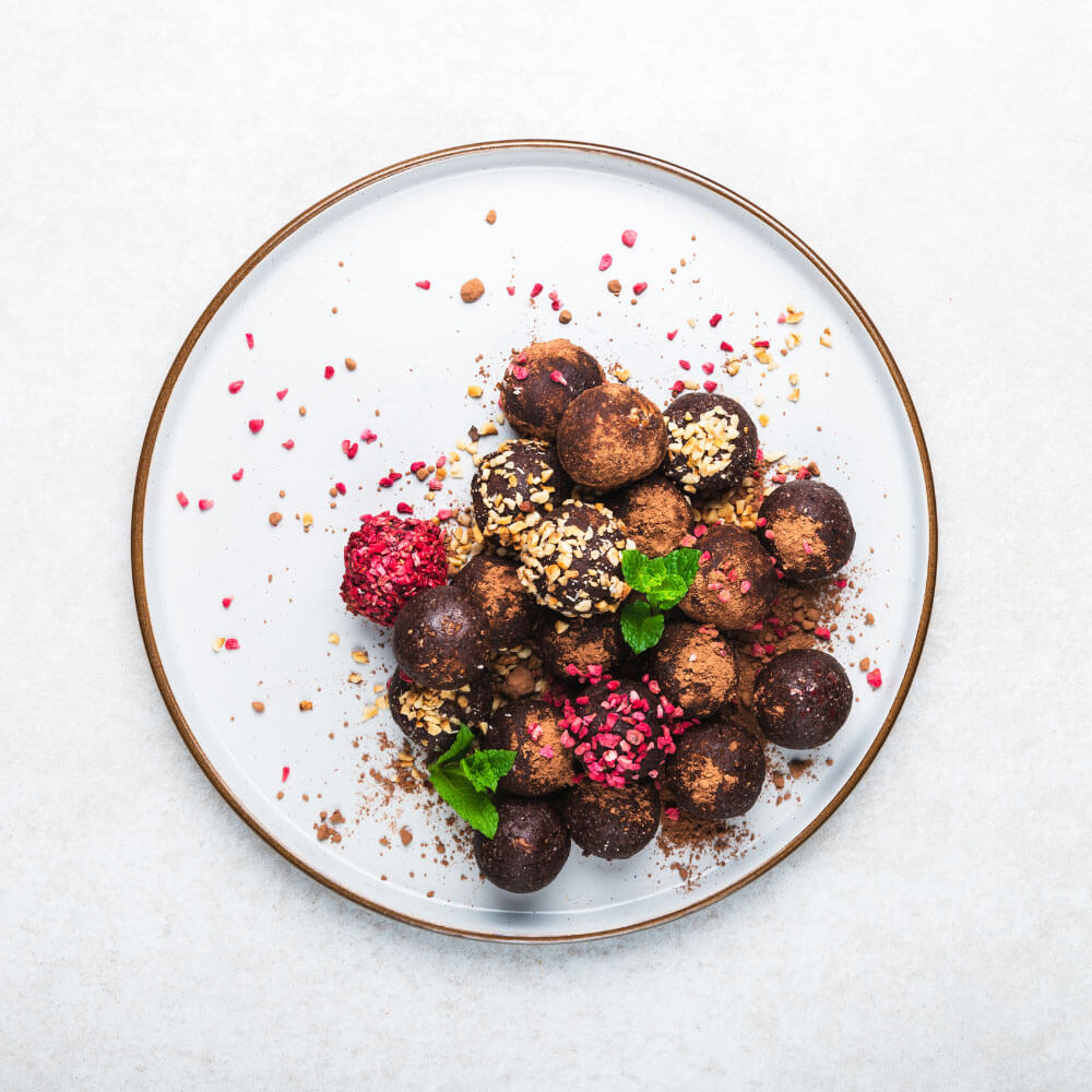 Tribal Moon Cacao Cherry Energy Balls