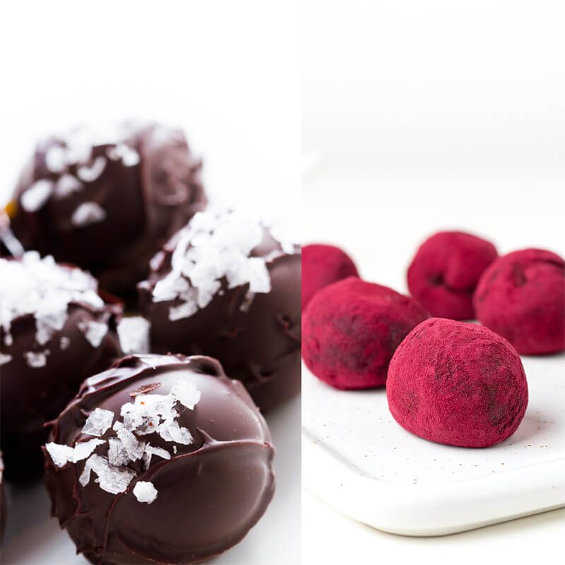 Fudgy Vegan Cacao Truffles