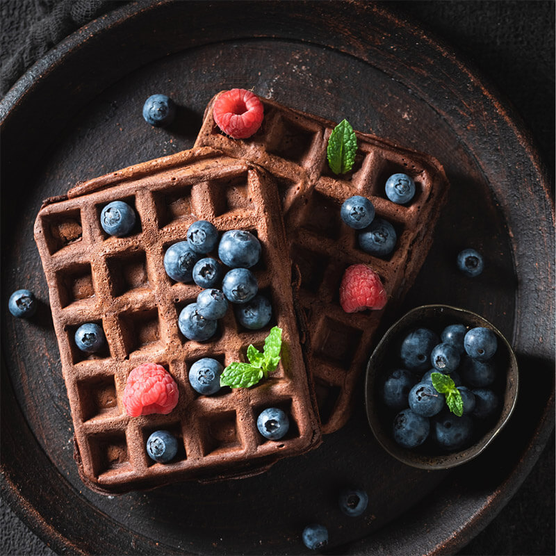 Palaeo Cacao Waffles