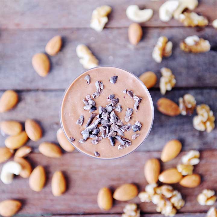 Hot Cacao with Peanut Butter (Vegan)