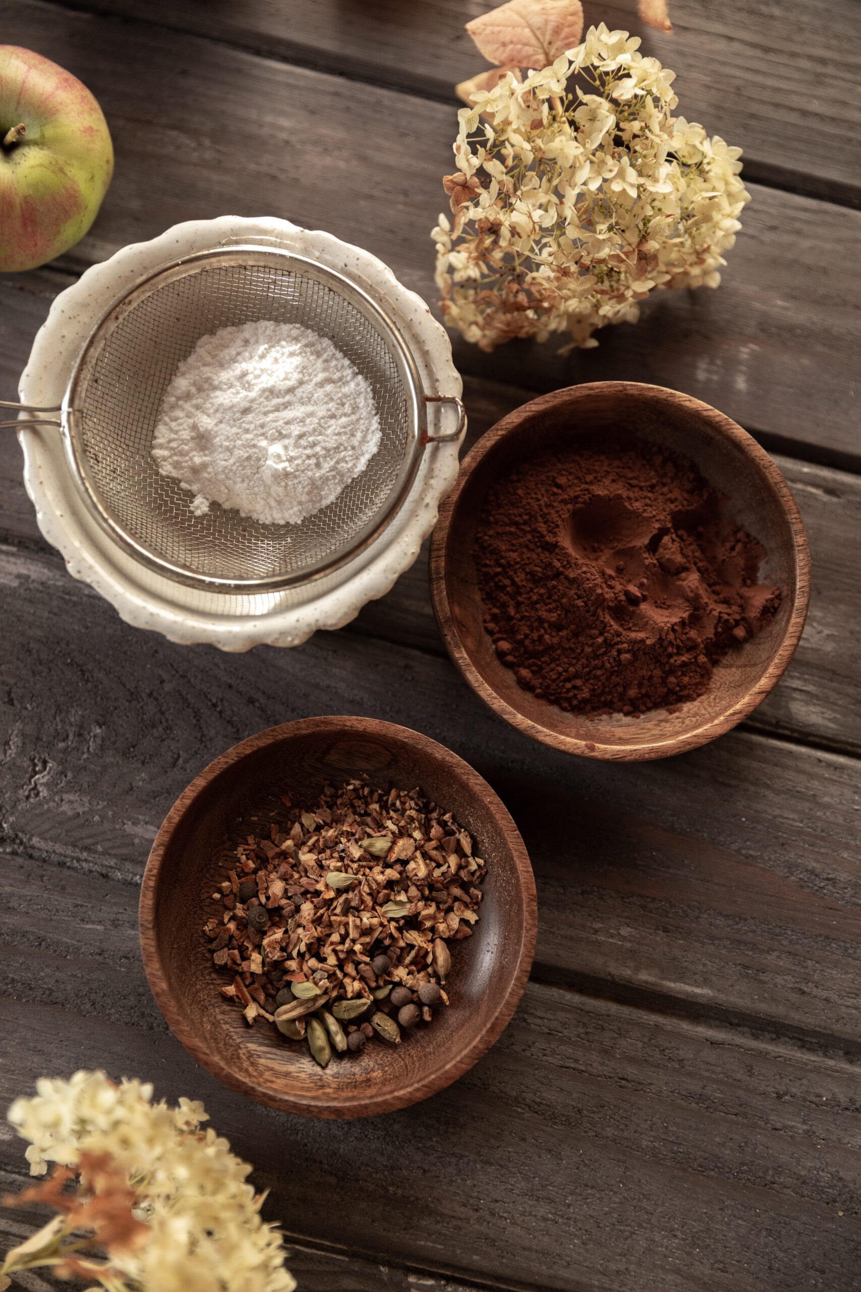 cacao chia pudding parfait