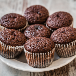 cacao oatmeal cupcakes