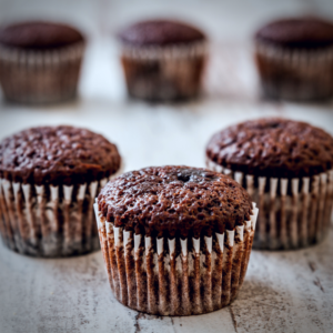 cacao breakfast oatmeal cupcakes